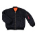 Ma-1 Bomber Flight Jacket Black Size S 100% Nylon Ma-1 Bomber Flight Jacket Black Size S 100% Nylon
