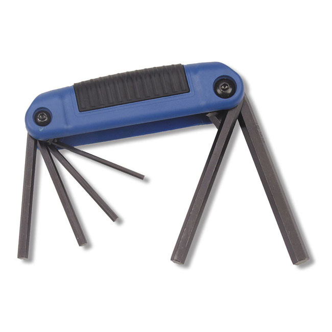 Cruztools, folding allen (hex) wrench metric Univ.