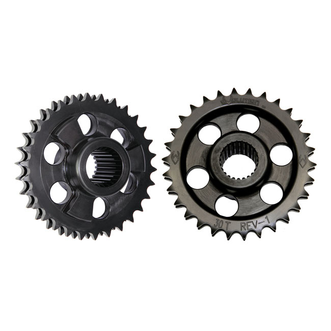 Evolution Industries, Solid Motor Sprocket & Chain Kit. 30T 11-17 Dyna