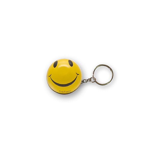 Triktopz Smiley Key Chain Yellow Keys, Charms, And Other Items