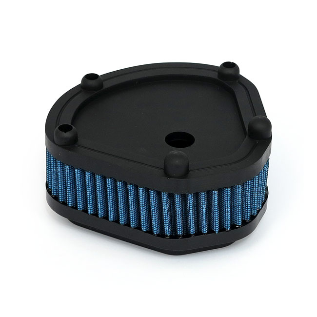 Mcs, Blue Lightning Air Filter Element 86-89 B.T. With Round Air Clean