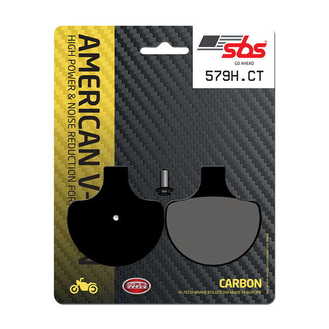 Sbs, Brake Pads. Street Carbon Tech (Organic) Front: 84-99 B.T., Tc, X