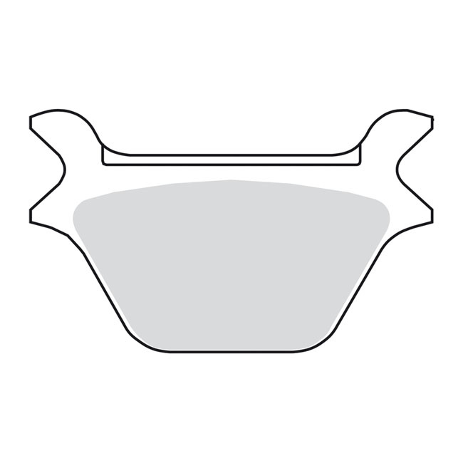 Sbs Brake Pads Street Carbon Tech Rear: L87-99 B.T., Tc, Xl  (Excl. Fl