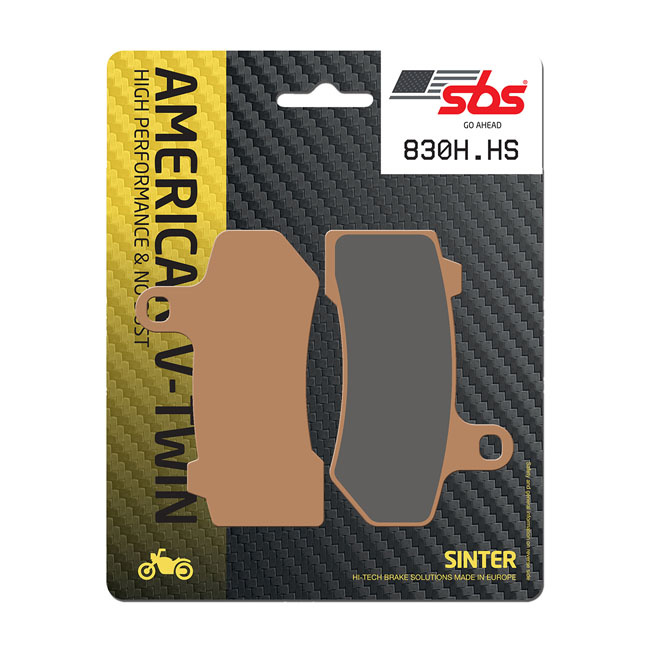 Sbs, Brake Pads. Street Excel Sinter Front & Rear: 08-23 touring