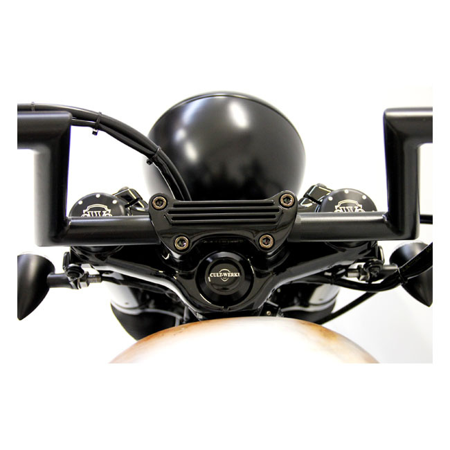 Cult-Werk, Handlebar Clamp Bolt Set. Black 84-22 Xl