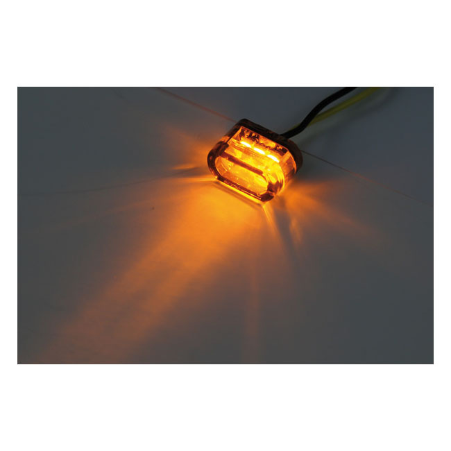 'Module 2' Led Turn Signals. Smoke Lens. Ede Universal