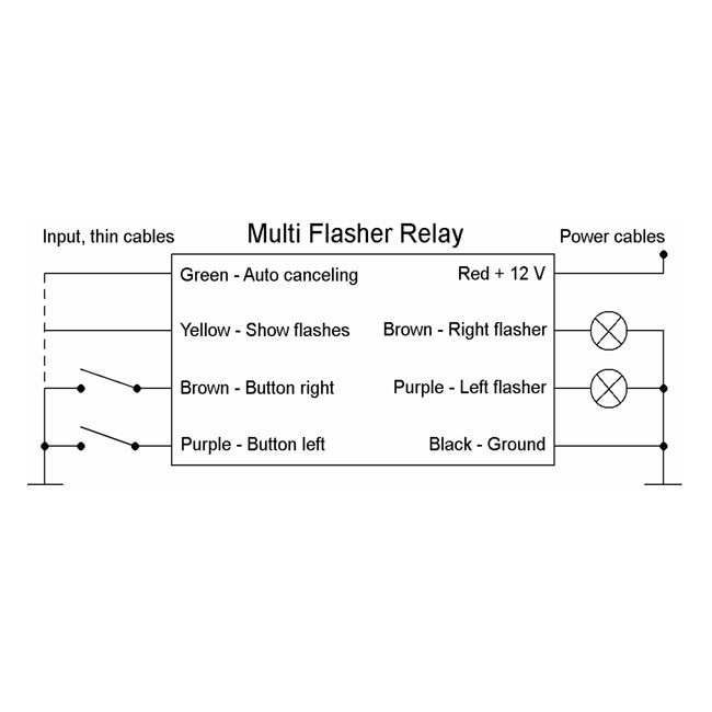 Axel Joost Elektronik, Multi Flasher Relay Universal
