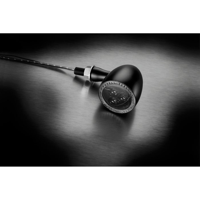 Kellermann, Bullet 1000 Dark turn signal. Black Turn signal with dark