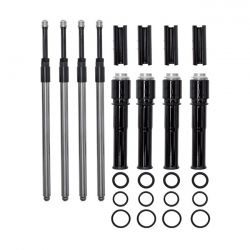 S&S, Twin Cam Quickee Pushrod & Cover Kit. Gloss Black 99-17 Tca/B . 8