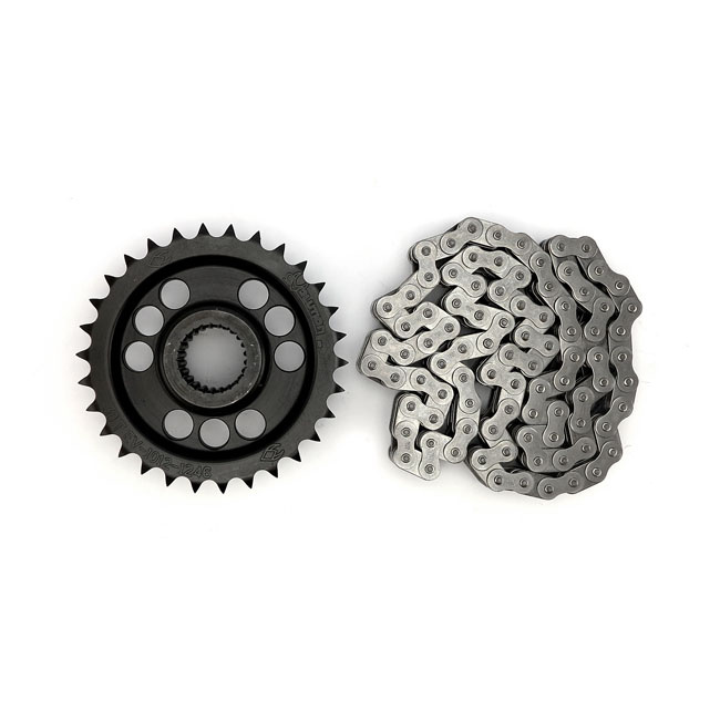 Evolution Industries, Solid Motor Sprocket & Chain Kit. 30T 18-21 M8 S