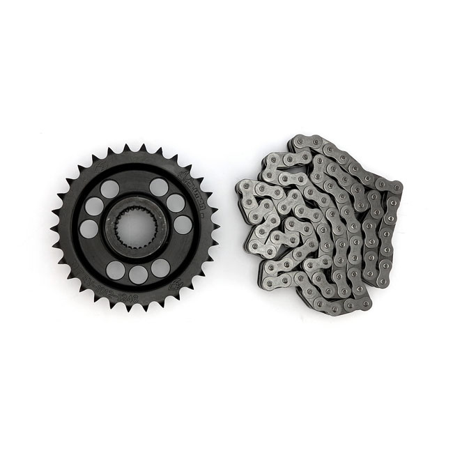 Evolution Industries, Solid Motor Sprocket & Chain Kit. 30T 17-21 Tour