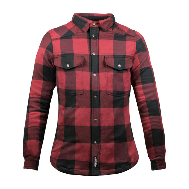 John Doe Motoshirt Women Xtm Black/Red Female Size S