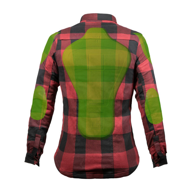 John Doe Motoshirt Women Xtm Black/Red Female Size Xl