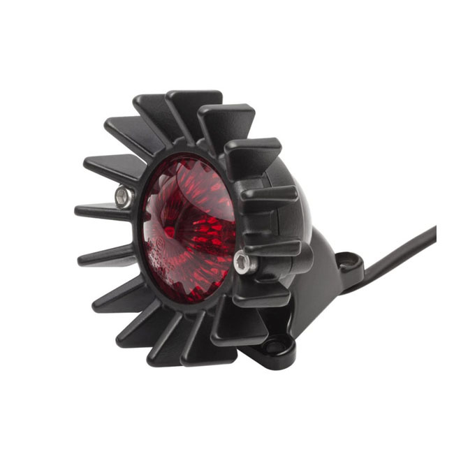 Motone Big Fin Tail Light With Fender Mount Universal