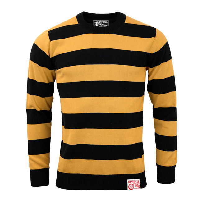 13-1/2 Outlaw Sweater Black/Yellow Size Xl