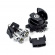 Flhr Ignition Switch & Saddlebag Lock Kit. Black 98-13 Flhr With Hard