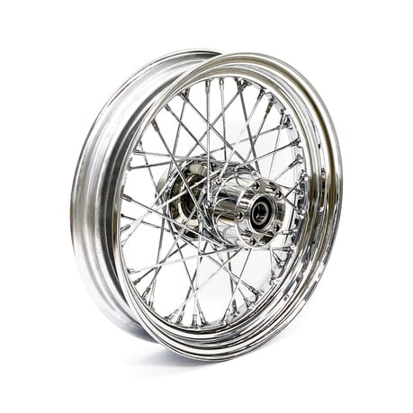 3.00 x 16 rear wheel 40 spokes chrome 08-17 FLSTC/N (No ABS) Chrome pl