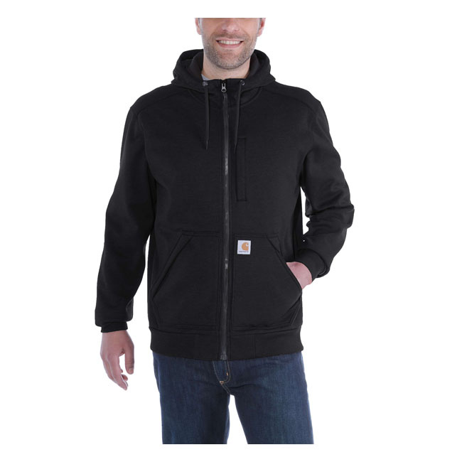 Carhartt Wind Fighter Hooded Sweatshirt Black Size L