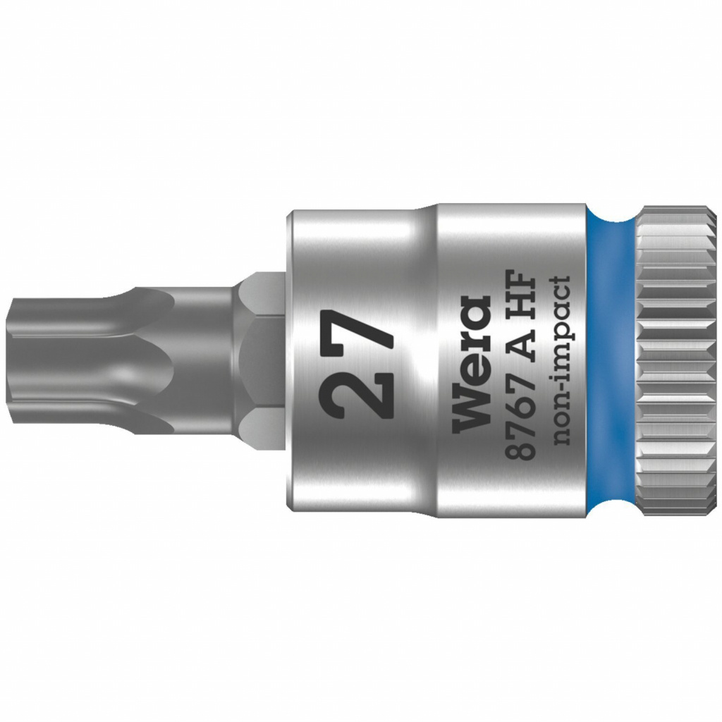 Wera Zyklop 1/4 Torxr socket bit with holding function Torxr bolts/scr