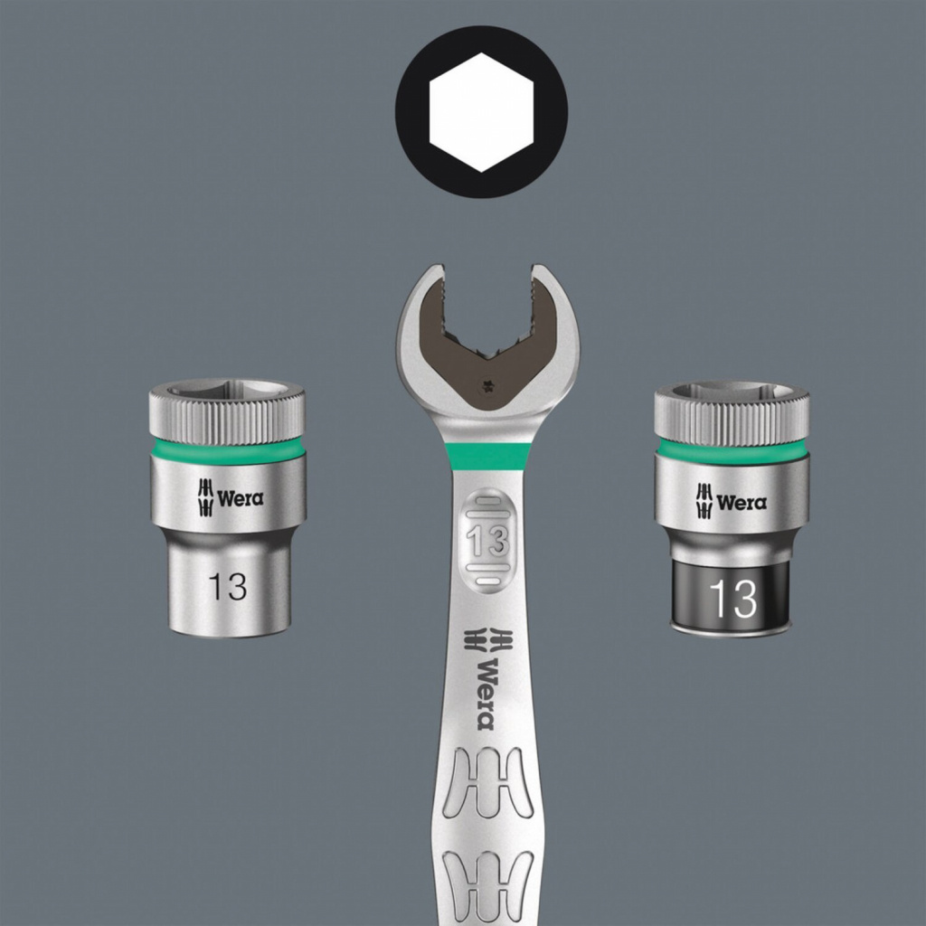 Wera Zyklop 1/4 Torxr socket bit with holding function Torxr bolts/scr