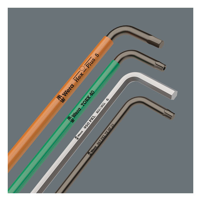 Wera Hex Key Set Blacklaser - Metric 1.5, 2.0, 2.5, 3.0, 4.0, 5.0, 6.0