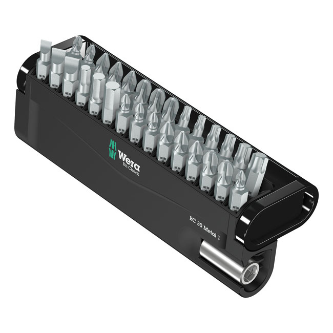 Wera Bit Assortment 29 Pcs. With Bit Holder Phillips, Pozidriv, Torx�,