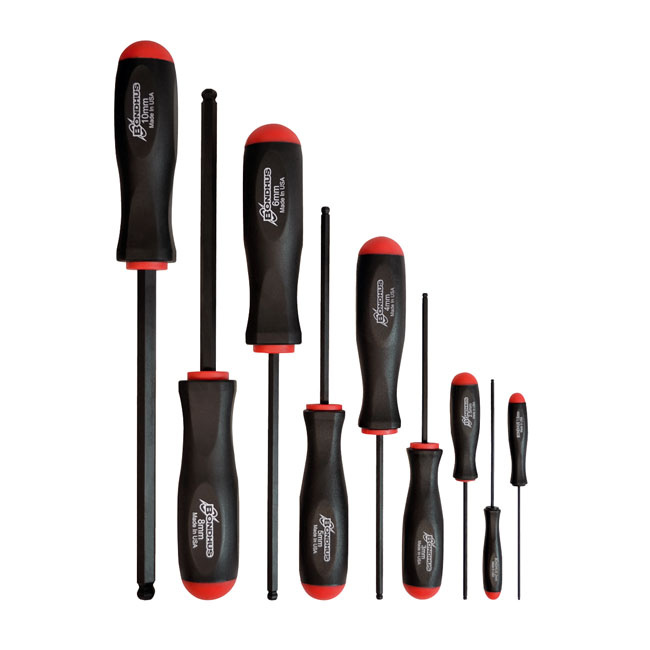 Bondhus, Hex Ball-End Allen Screwdriver Set Metric Universal