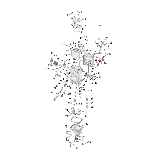 Mikuni Starter Plunger Spring