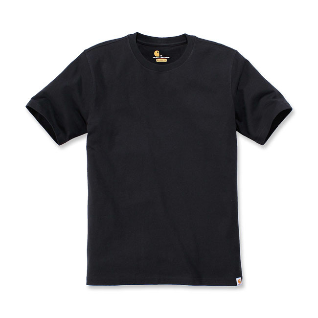 Carhartt Solid T-Shirt Black Male Eu Size M