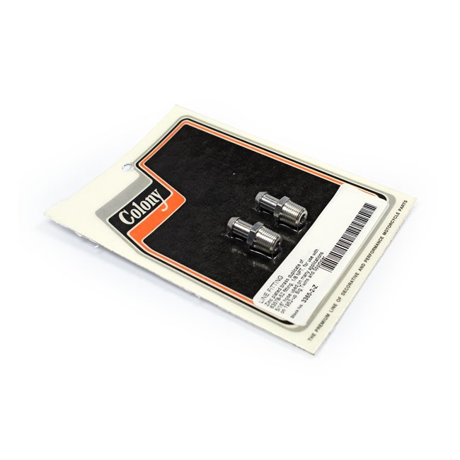 Colony, Fuel & Vent Line Fitting Set Bendix Carb: 71-75 B.T., 72-E76 X