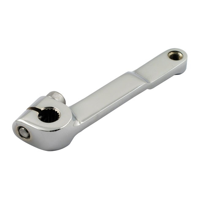 Shifter Arm, On Transmission. Chrome 97-00 Flsts, 01-17 Softail, Dyna,