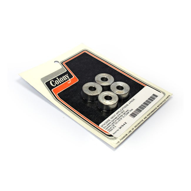 Colony, Sportster Fuel Tank Spacers Zinc Various Sportster Fuel Tank M