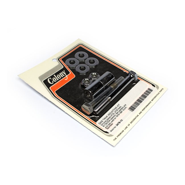 Colony, Gas Tank Mount Kit Chrome 79-81 Xlch, Sportster