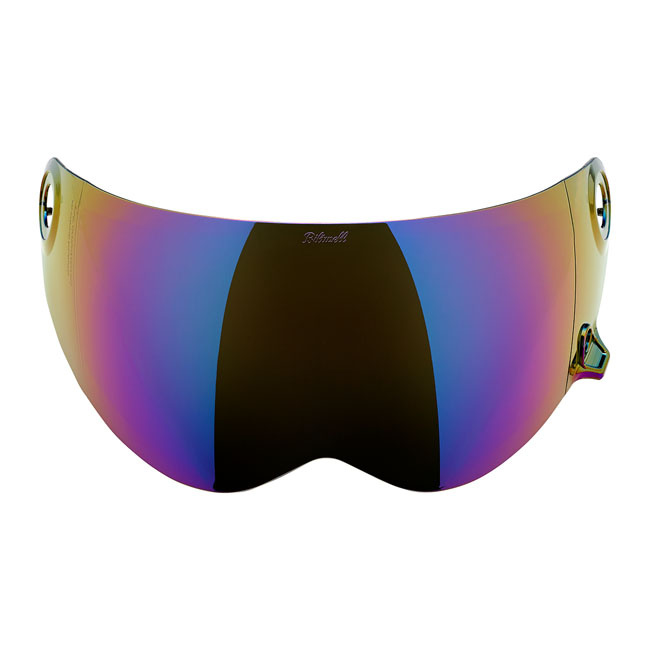 Biltwell Lane Splitter Gen-2 Shield Rainbow Mirror Biltwell Lane Split