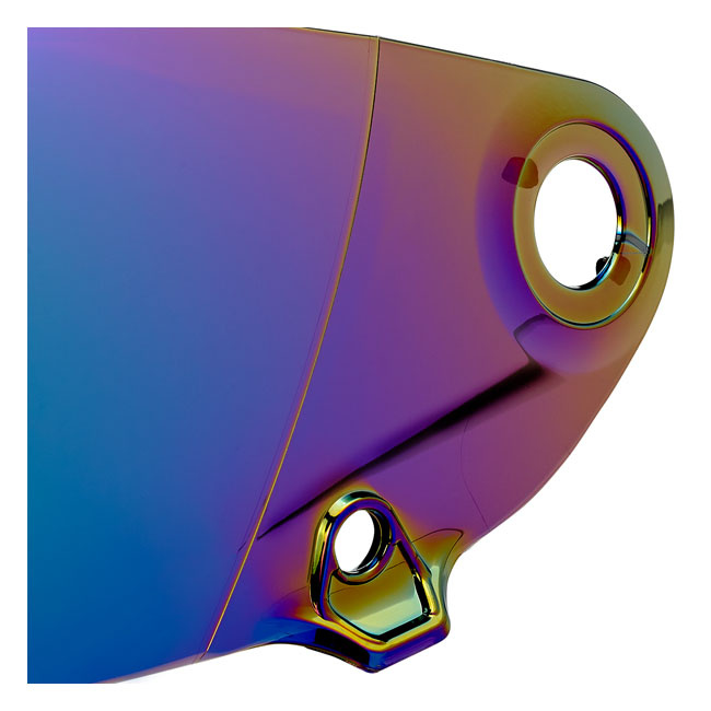 Biltwell Lane Splitter Gen-2 Shield Rainbow Mirror Biltwell Lane Split