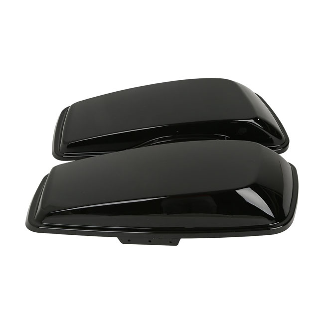 Saddlebag Lid Set. Black 14-23 Touring