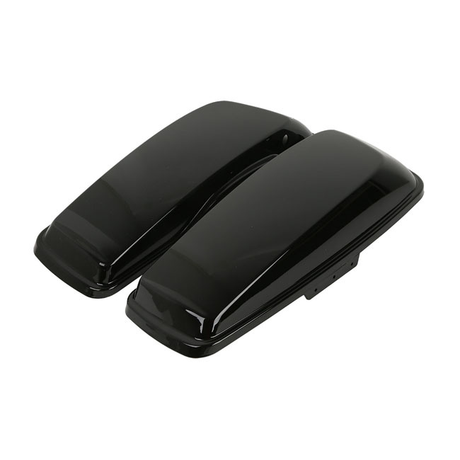 Saddlebag Lid Set. Black 14-23 Touring