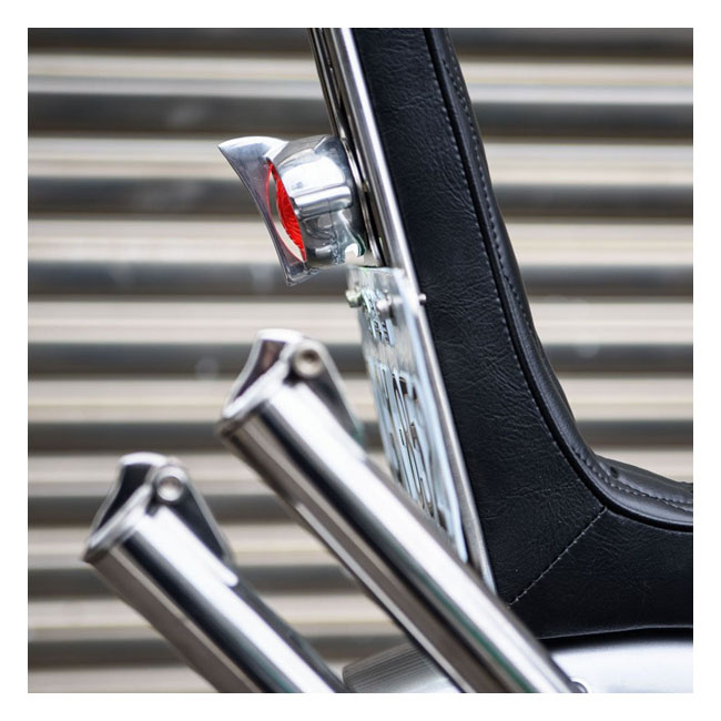 Motone, Cuda Taillight. Polished, No Bracket. Ece Univ.