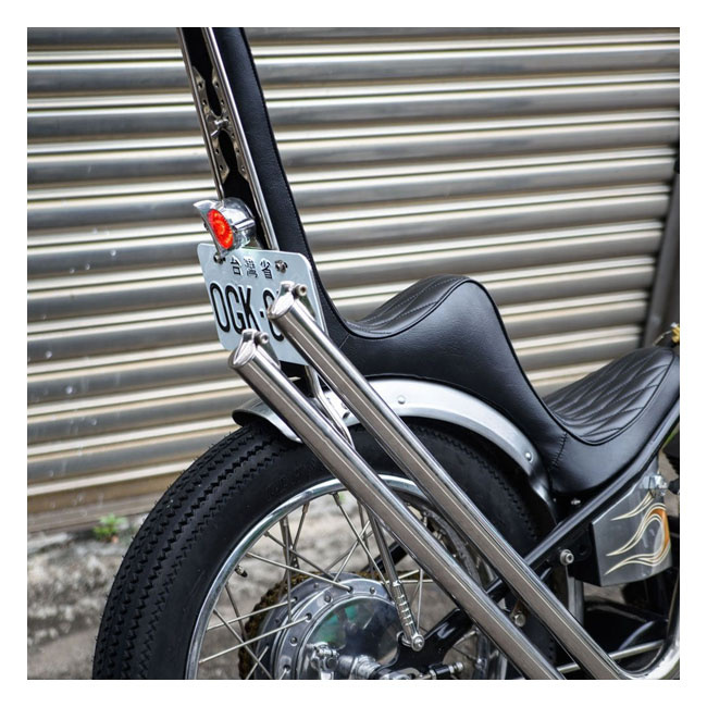 Motone, Cuda Taillight. Polished, No Bracket. Ece Univ.