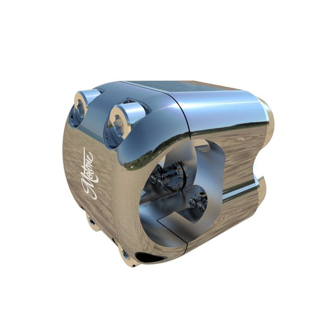 Motone, Micro Switch With 4 Buttons. Chrome For All Motorcycles With 2