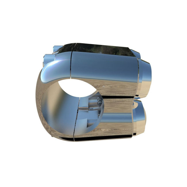 Motone, Micro Switch With 4 Buttons. Chrome For All Motorcycles With 2