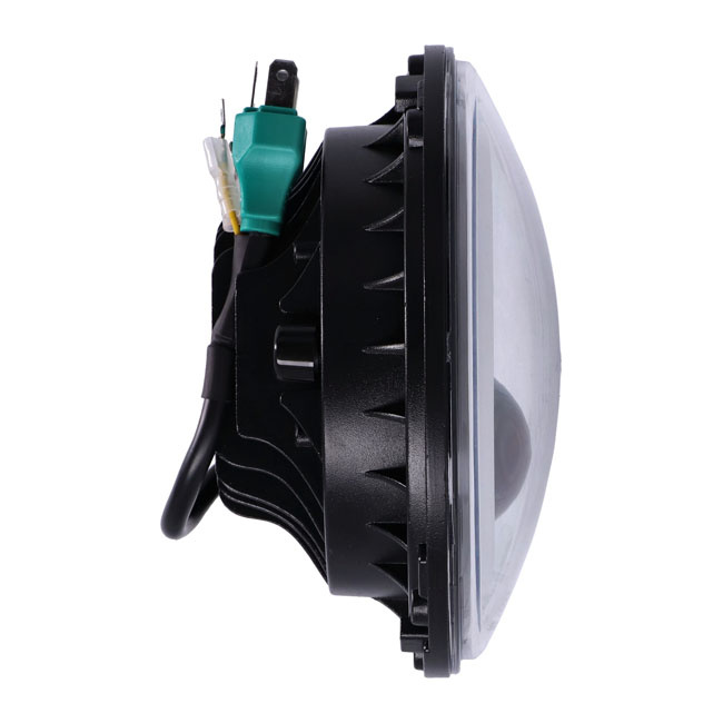 Bright 7 inch led headlamp Black