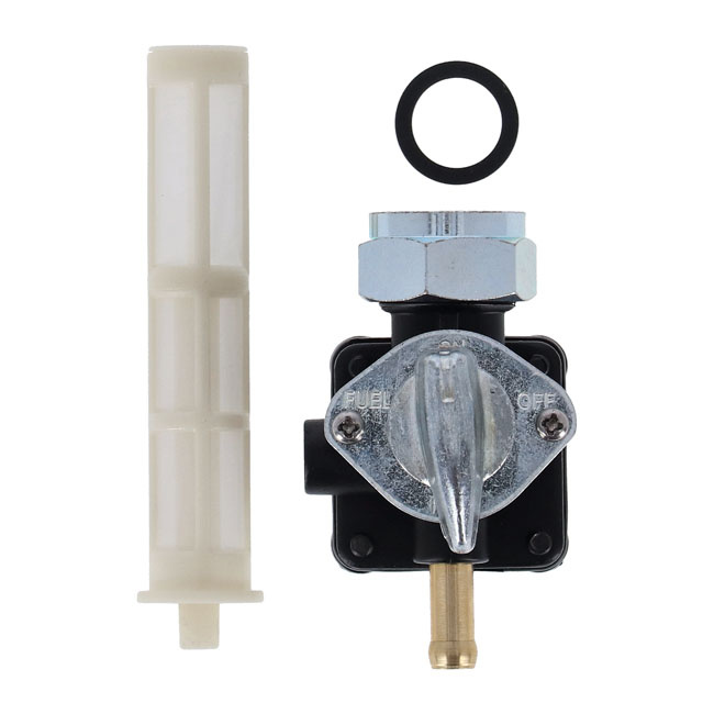 Oem Style Vacuum Petcock. Black 95-06 Sportster . Carbu