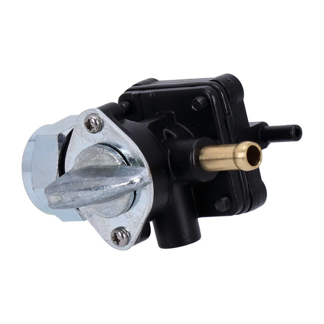 Oem Style Vacuum Petcock. Black 95-06 Sportster . Carbu