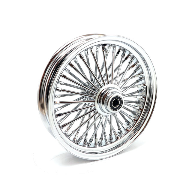 Mcs Radial 48 Fat Spoke Front Wheel 3.50 X 16 Sf Chrome 04-05 Fxdwg Sf