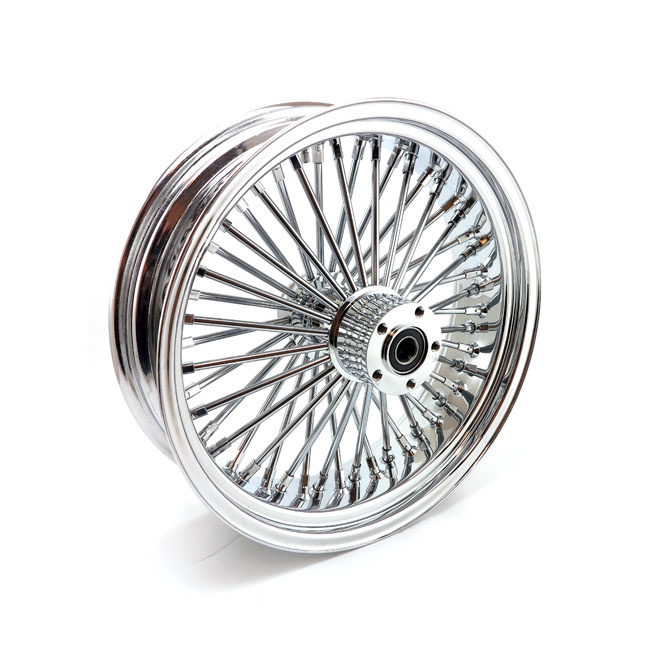 Mcs Radial 48 Fat Spoke Rear Wheel 5.50 X 18 Chrome 02-07 Touring, 02-