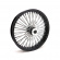 Mcs Radial 48 Fat Spoke Front Wheel 3.50 X 21 Df Black 00-07 Touring