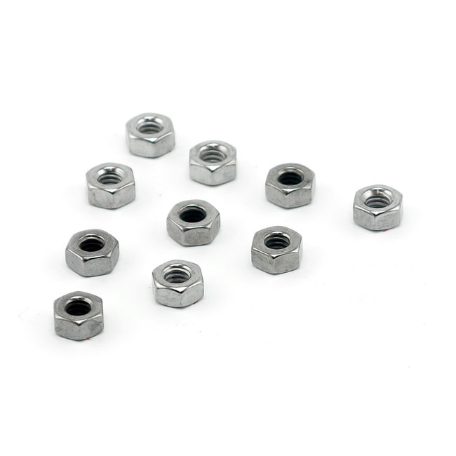 Colony 1/4-20 Hex Nuts Chrome