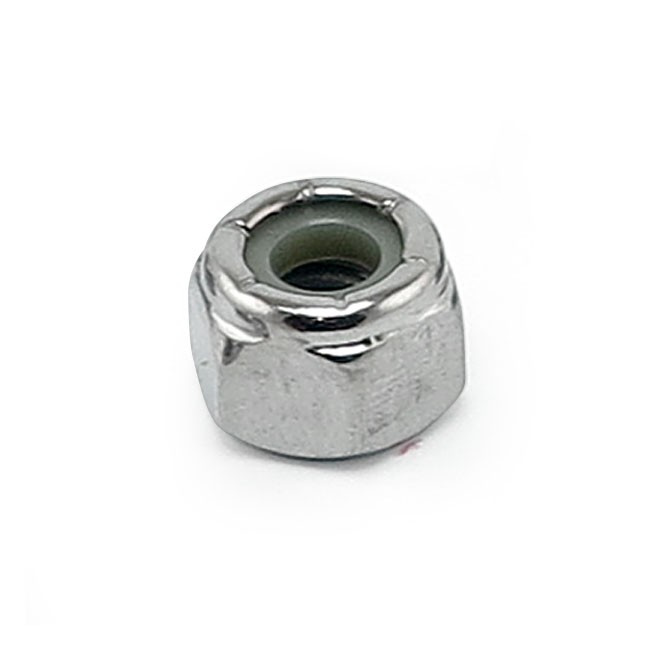 Colony 1/4-20 Nylon Insert Lock Nuts Chrome