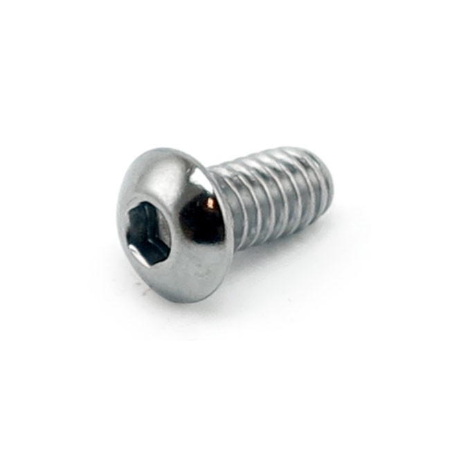 Colony 1/4-20 X 1/2 Button Head Allen Bolts Chrome